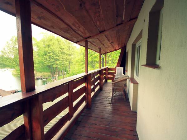 Taras górny w domu hotelowym