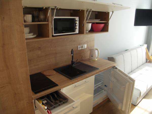 Duży aneks w apartamencie