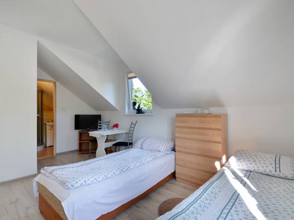 Pokoje i domki letniskowe - wynajem Śliwin, koło Rewala, Al. Lipowa 5