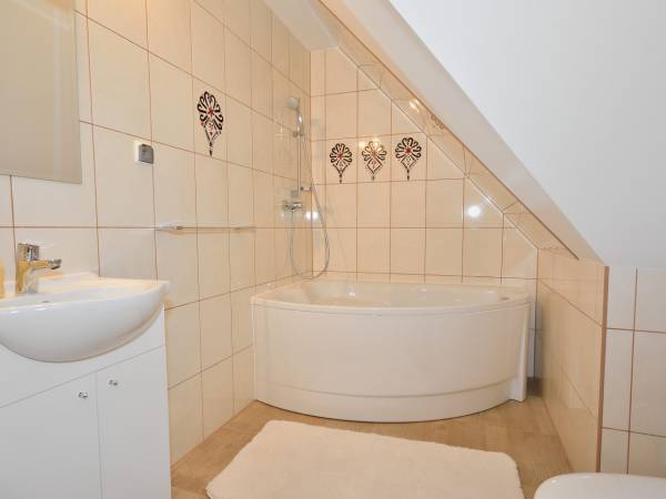 Łazienka w apartamencie.