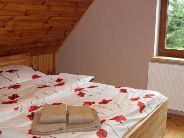 sypialnia na piętrze