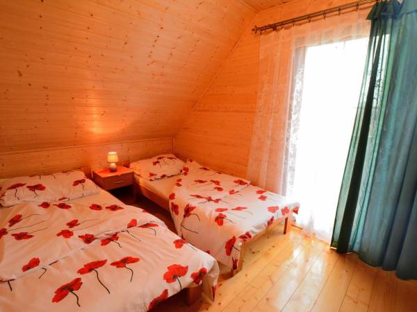 sypialnia w domku 7-osobowym