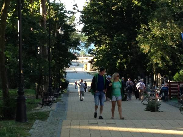 deptak Słoneczny Bulwar około 100 do morza