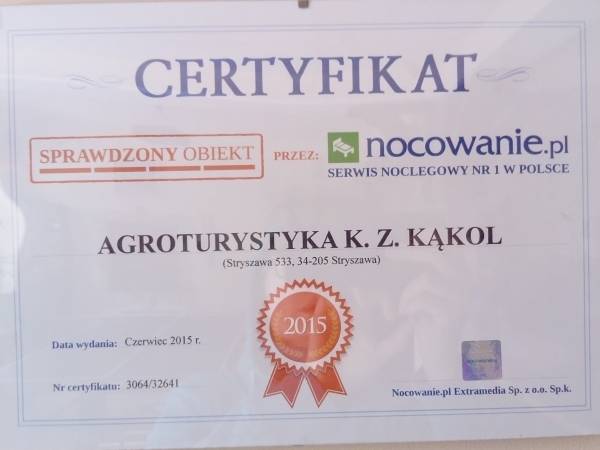 Agroturystyka Krystyna i Zygmunt Kąkol