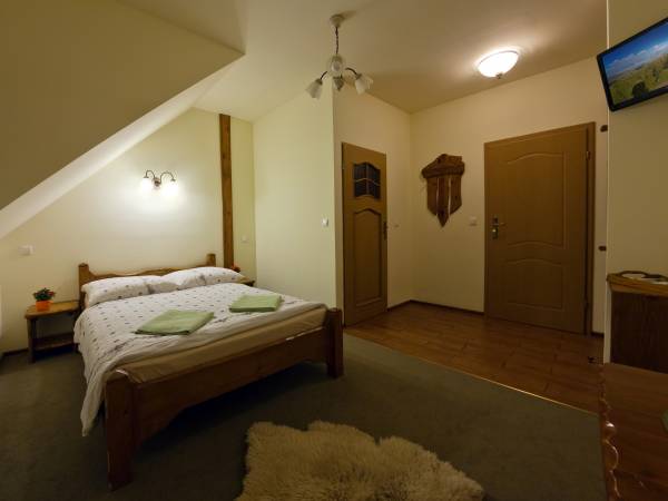 Pokój 2 osobowy z małżeńskim łożem