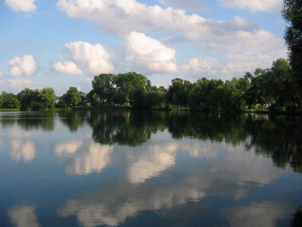 Widoki okolic Chmielna