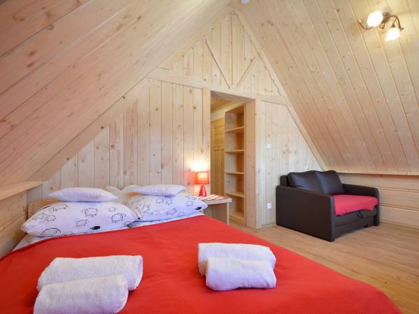 Pokój z oknami na Tatry.