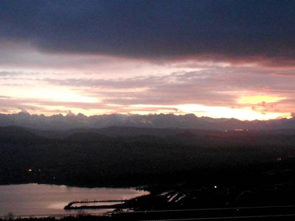 Tatry zachód słońca