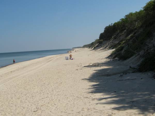 Plaża w Dębinie