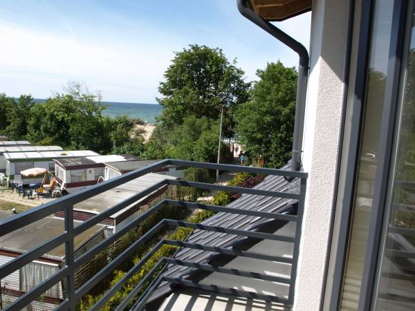 Widok na morze w jednym z naszych pokoi :-)