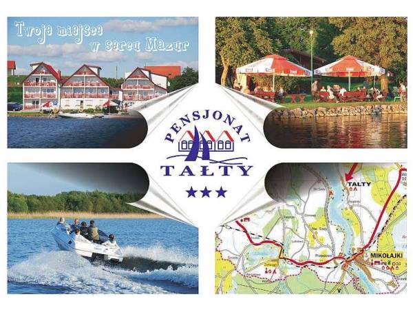 Pocztówka Pensjonatu TAŁTY