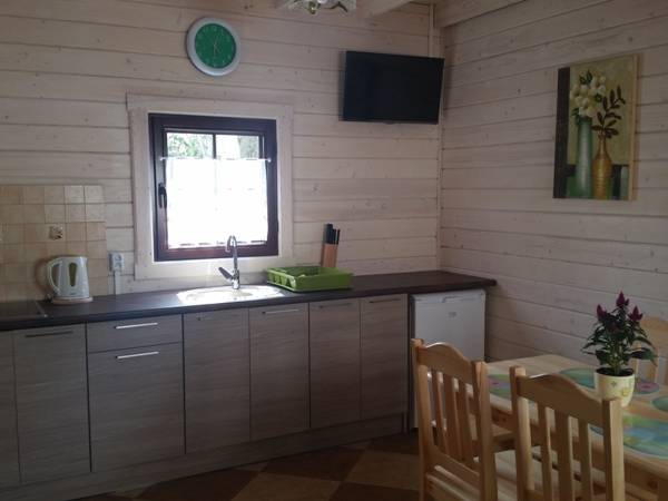 Aneks kuchenny w domku zielonym