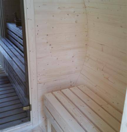 Przebieralnia w saunie