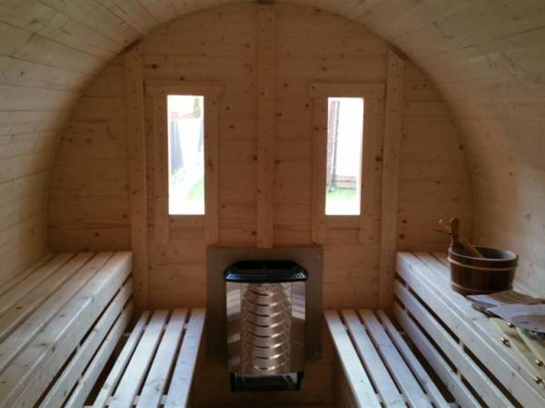 Wnętrze sauny