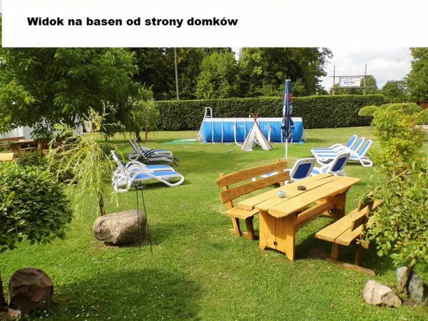 Domki letniskowe z basenem i dostępem do prywatnej plaży
