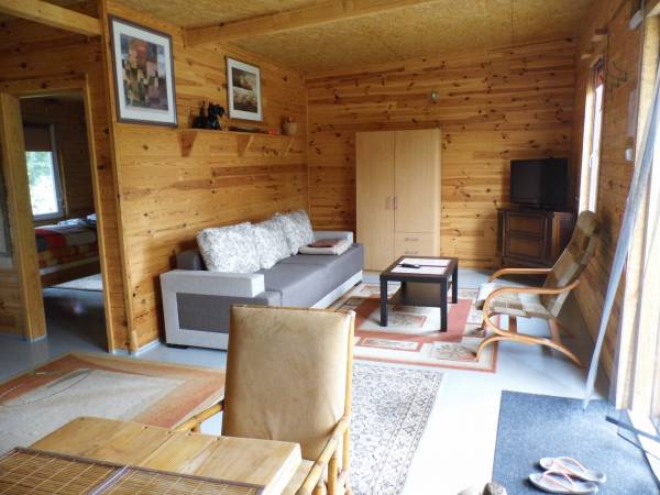 Domki letniskowe z basenem i dostępem do prywatnej plaży