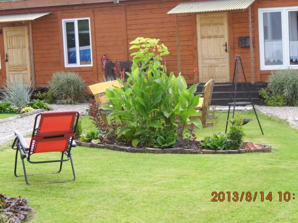 Domki letniskowe z basenem i dostępem do prywatnej plaży