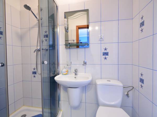 łazienka - pokój niebieski