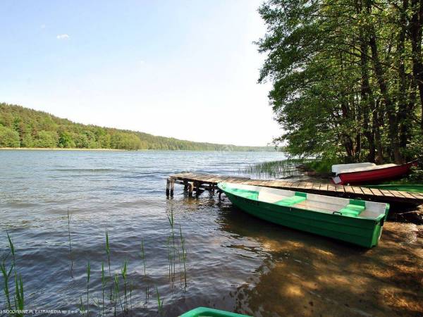 Dom Bratek Łódź rybacka i kajak