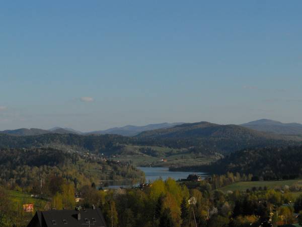 widok na bieszczady