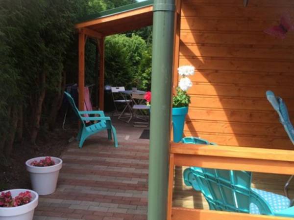 drugi taras w domku 4-6 osobowym