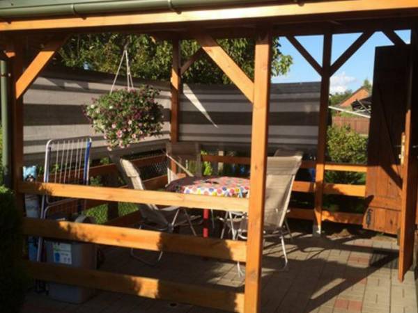 taras w domku 4-osobowym