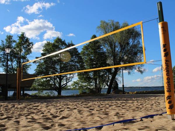 Boisko do siatkówki plażowej