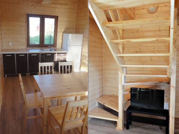 Lato Gąski - Drewniane domki letniskowe