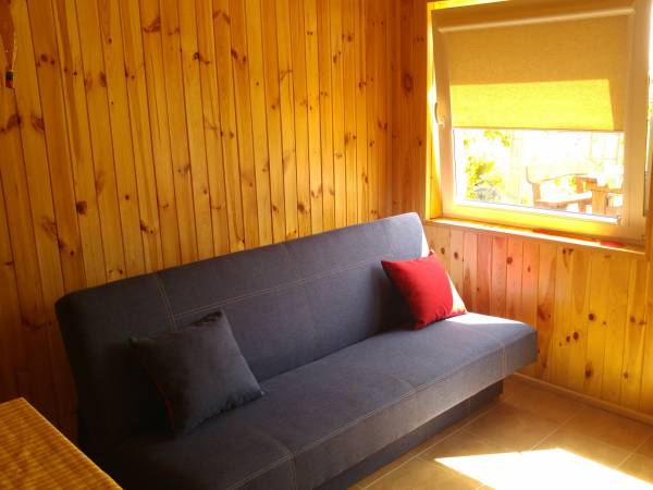 Domki do wynajęcia nad jeziorem w Wilkasch