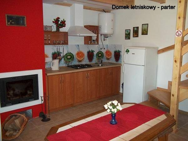 Parter w domku letniskowym