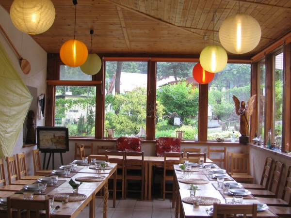 weranda letnia od strony domków