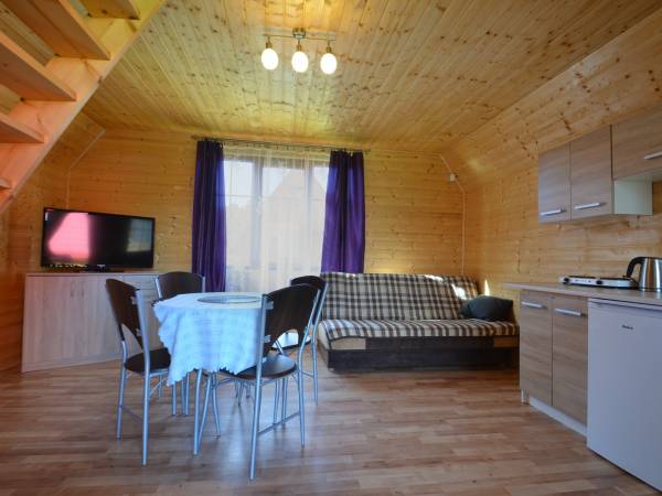 domek wolnostojący -salon z kuchnią