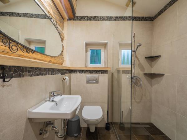 Łazienka w domku góralskim