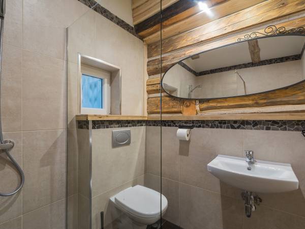 Łazienka w domku góralskim