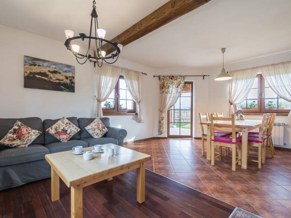 Parter komfortowego domku