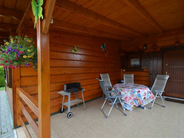 taras zadaszony domek 6-8 osób