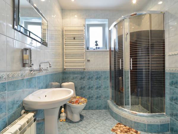 łazienka pokój 3-4osob, z tarasem