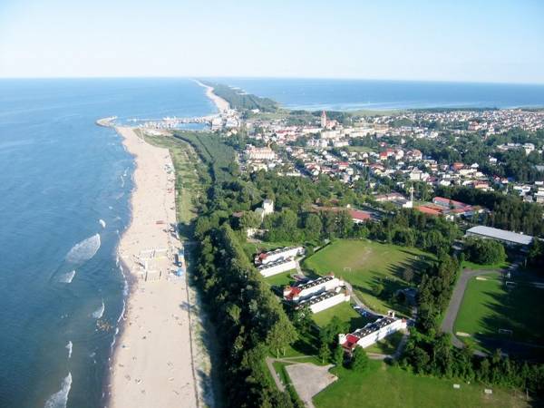 Władysławowo z lotu ptaka