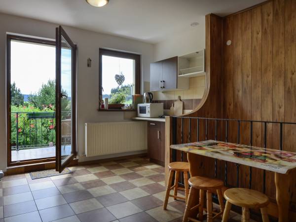 otwarta kuchnia - apartament