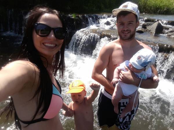 Domek nad rzeką Brenna