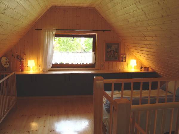 Domek 4 osobowy sypialnia.