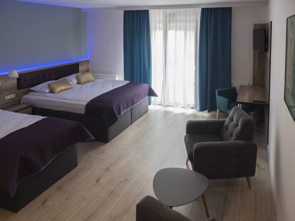 Pokój nr 1. Wyjście na patio.