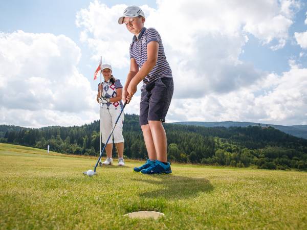 Lekcje gry w golfa dla juniorów