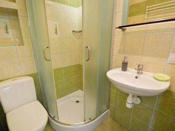 Pokój zielony - łazienka