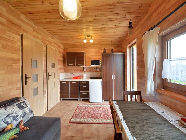 Okoń - salon z kuchnią