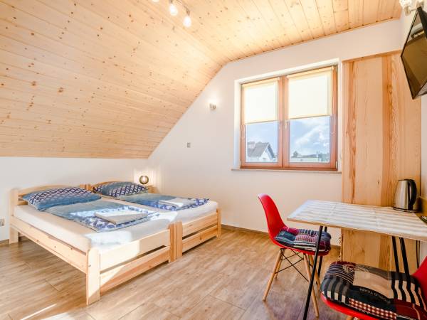 Pokoje nad jeziorem Charzykowy