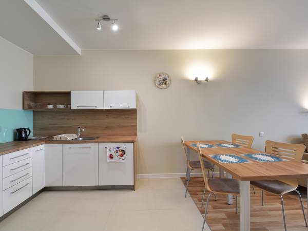 Aneks kuchenny połączony z jadalnią