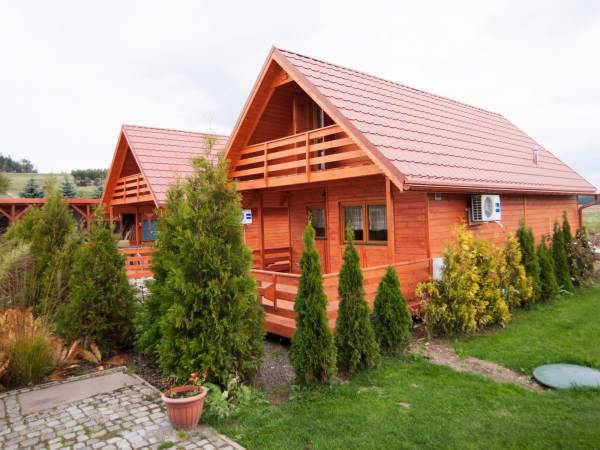 Domek 6-cio osobowy - widok z zewnątrz