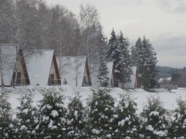 Golfowa Wioska zimą