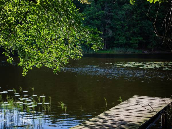 Wisełka Jezioro Zatorek